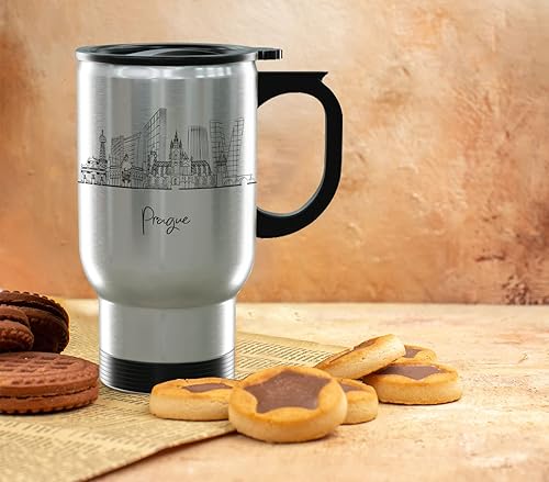 Miniatura 133 de Taza de cerámica Madrid Spain Skyline, taza blanca de recuerdo de Europa de 11 onzas, taza de café personalizada, regalo para cumpleaños, taza
