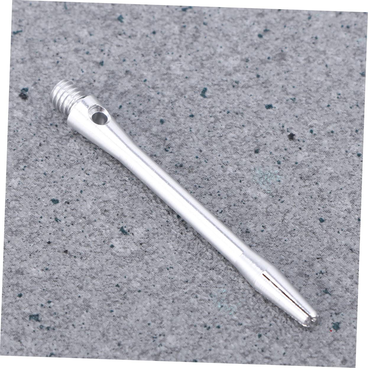 Yardwe 10pcs Aluminium Alloy Dart Shafts Metal Stems with Standard Screw Thread for Precision Throwing and Enhanced Flight Performance