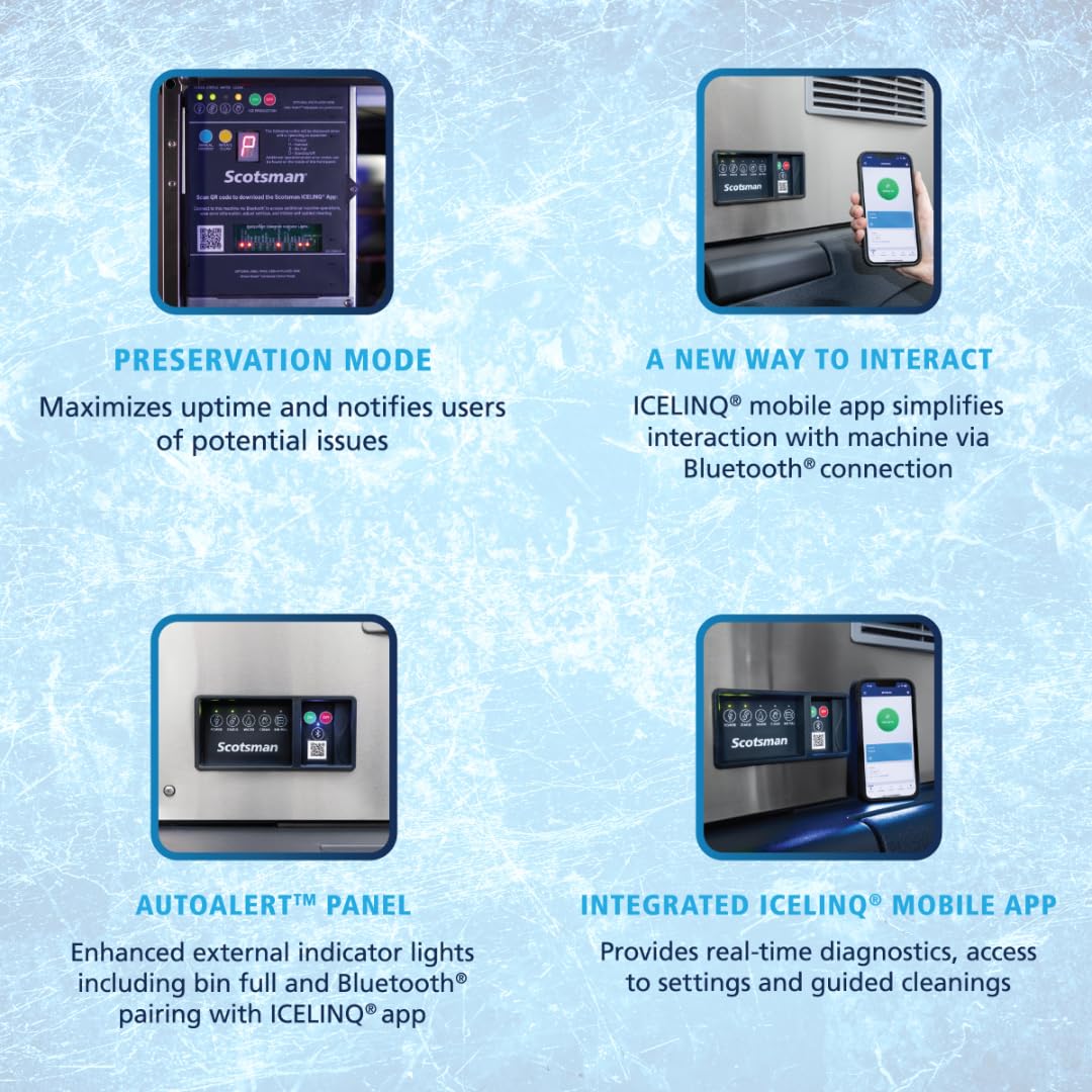 Scotsman Mc0530ma-1 Prodigy Elite 30" Width, Air Cooled, Medium Cube Ice Machine - Up To 525 Lb. on Fridge.com - View 4