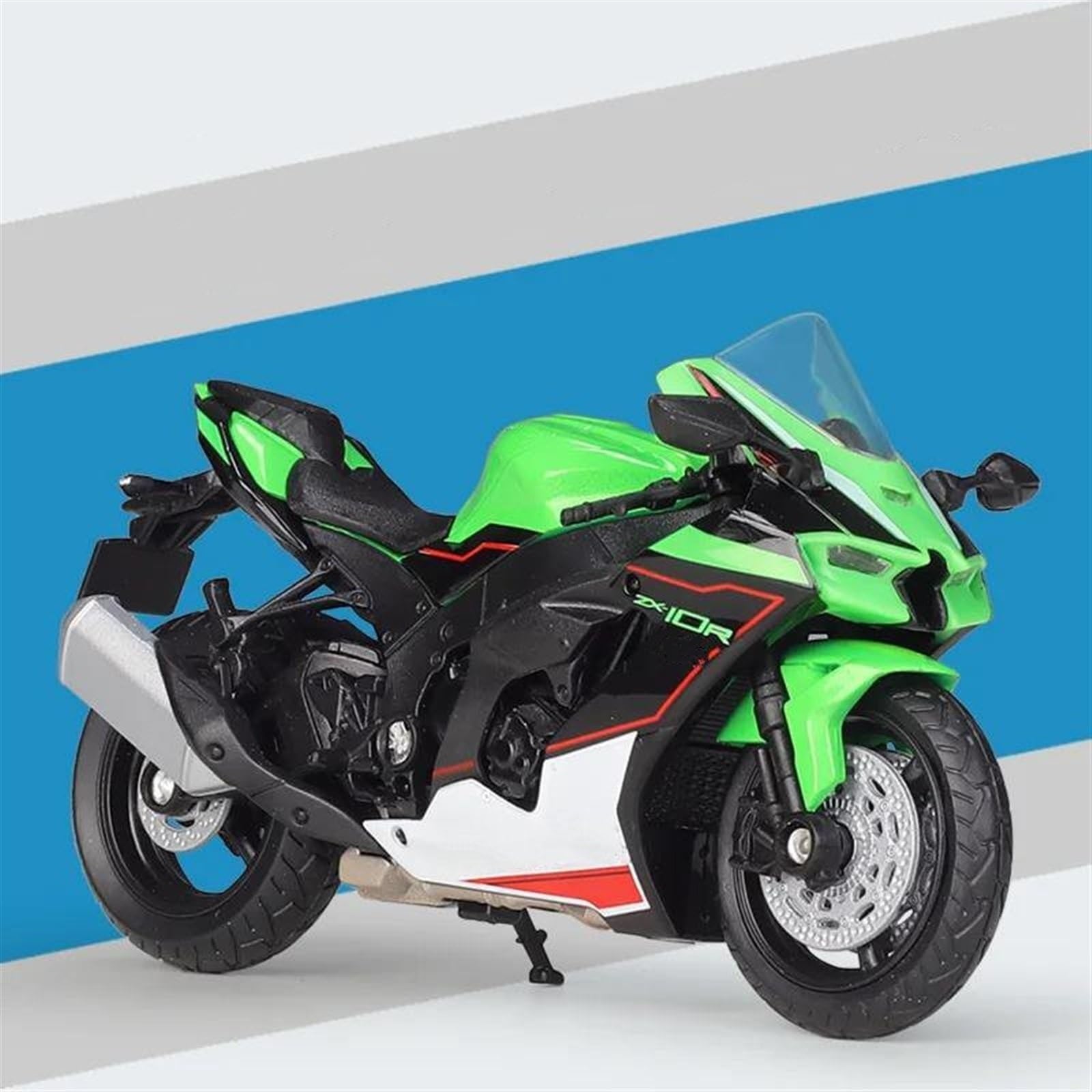 SEYXF Motorbike Toy Motorcycle Metal Model Collection Simulation Diecasts Gifts 1/18 for Kawasaki Ninja ZX 10 R