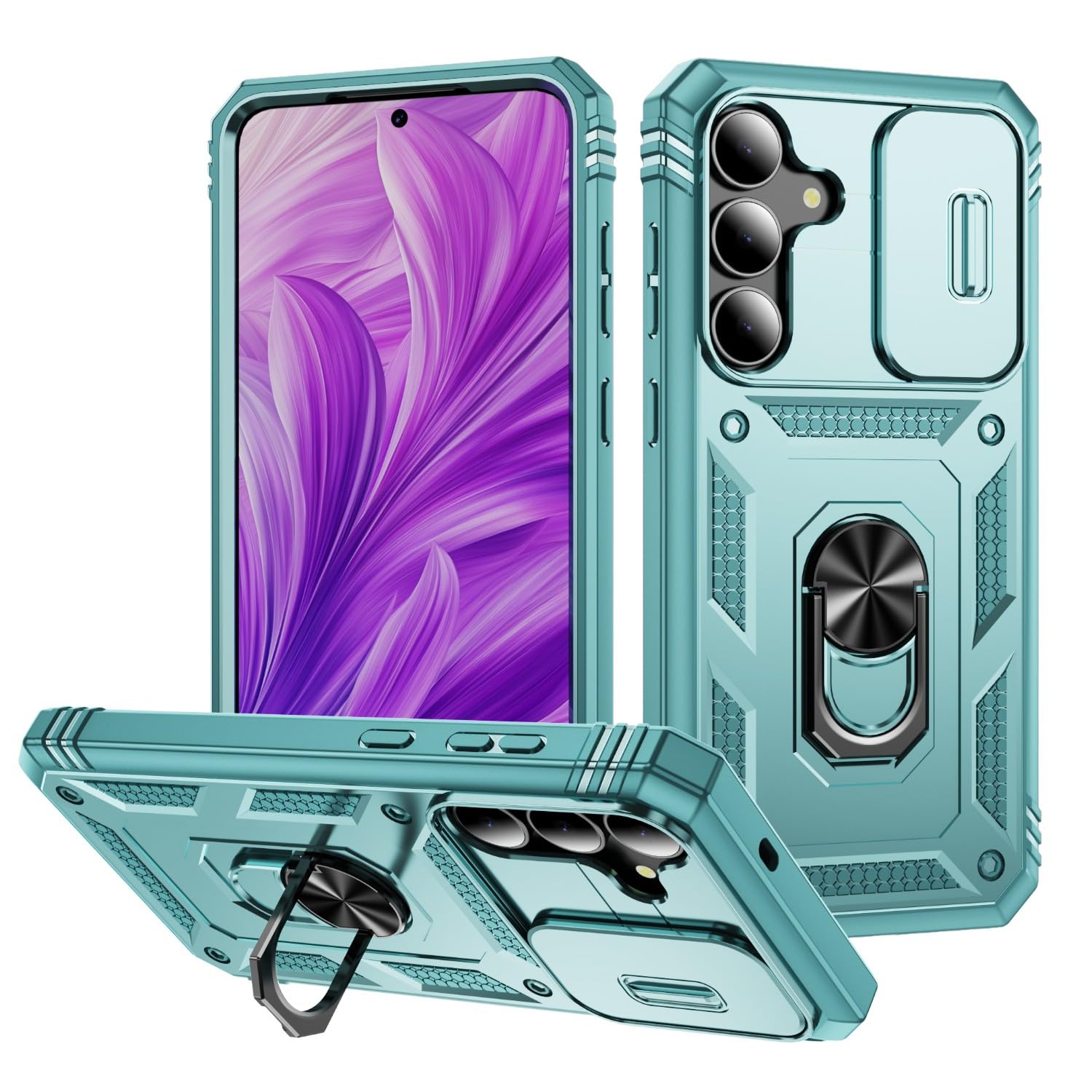 Coque Samsung Galaxy A35 silicone rigide menthe antichoc - 6
