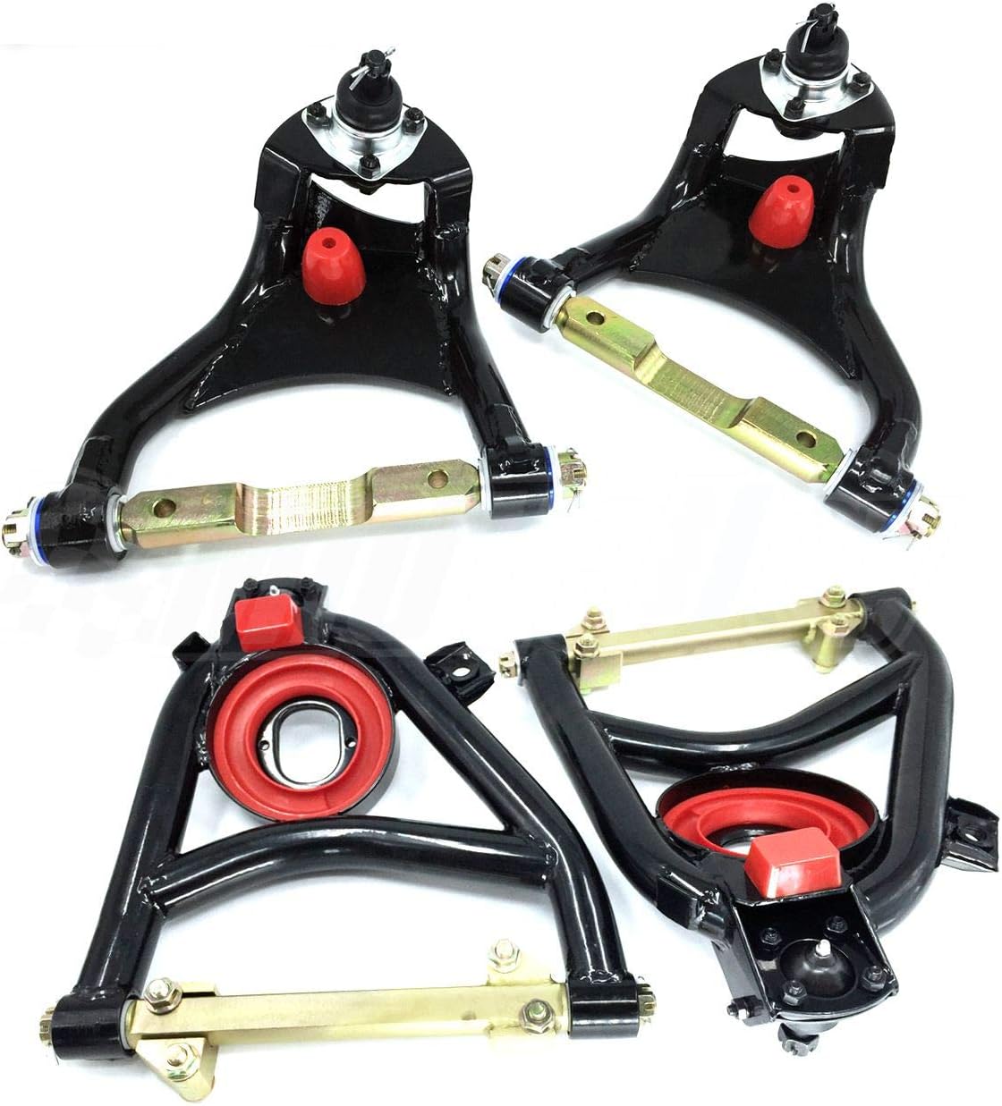 Koop Mid Valley 4 Front Upper & amp; Lower Tubular Control Arms Set