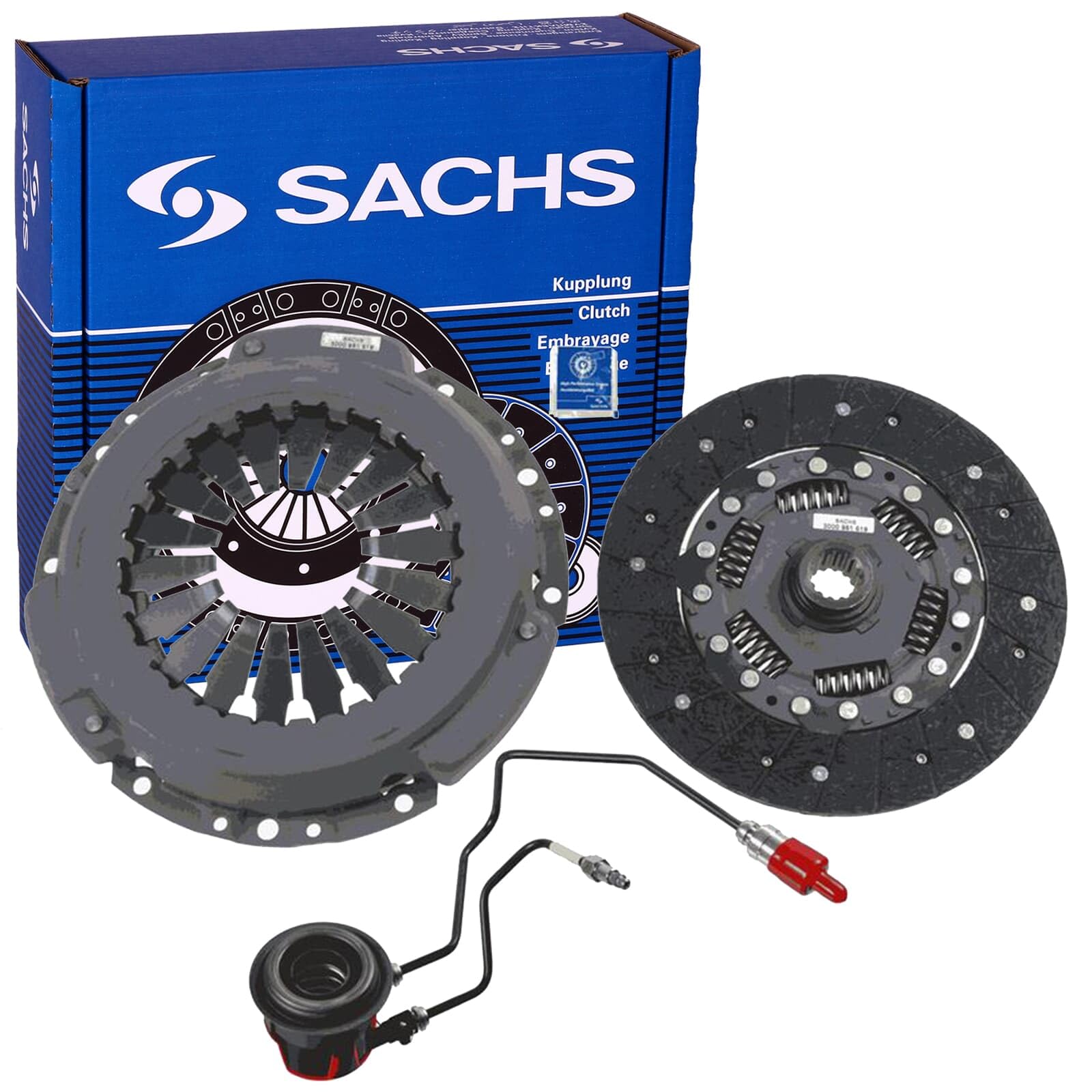 SACHS 3000 990 462 Kit De Embrague Kit con CSC Compatible Con Land Rover Freelander I (L314) 1998-2006