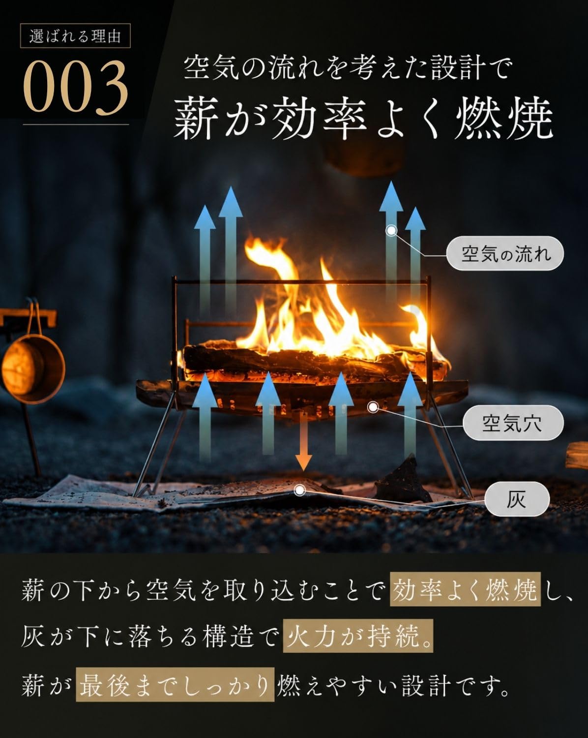 Amazon | Tokyo Camp 焚き火台 HAKOSUKA 折りたたみ式 A4収納