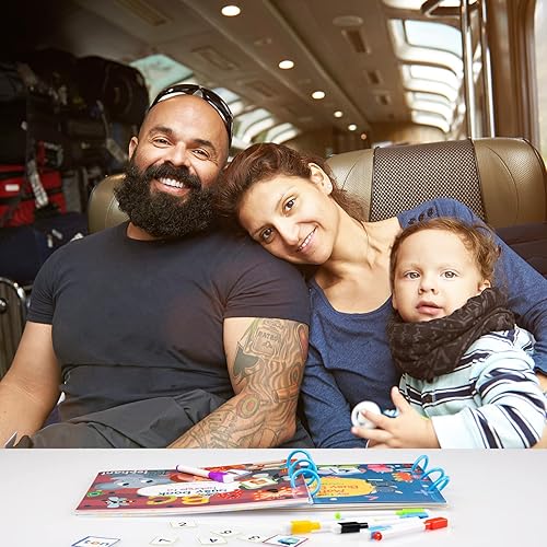 Miniatura 5 de Libro ocupado de práctica de escritura a mano para niños, libro de trabajo de seguimiento de números de letras para niños pequeños, jardín de