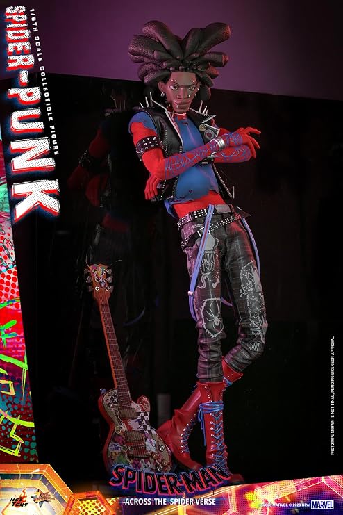 (Hot Toys) Movie Masterpiece Spider-Man: Across the Spider-Bath Spider Punk 1/6 Scale Figure