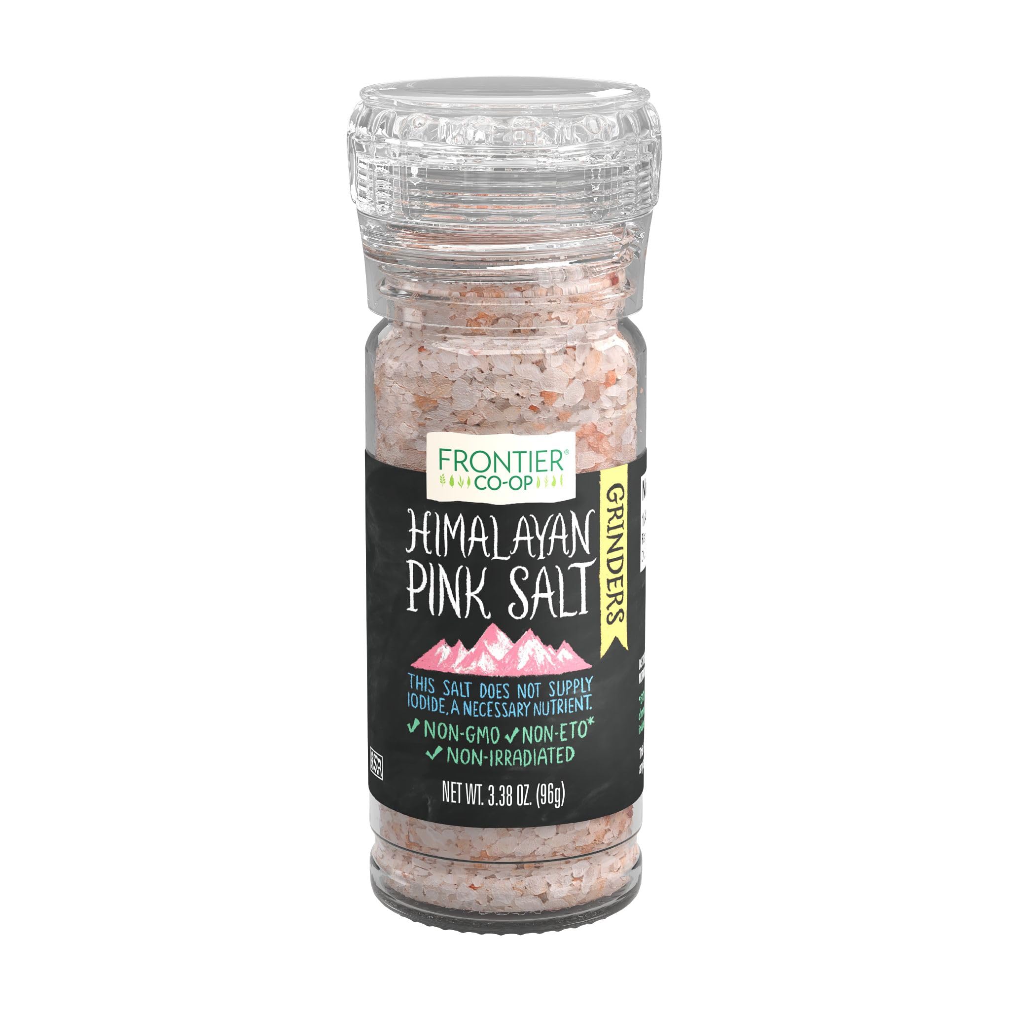 Frontier Co-op Himalayan Pink Salt Grinder, 3.38 oz