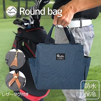 美品　Golfickers ラウンドバック　カートバック　ラウンドポーチ Golfickers ラウンドポーチ ゴルフィッカーズ カートバック