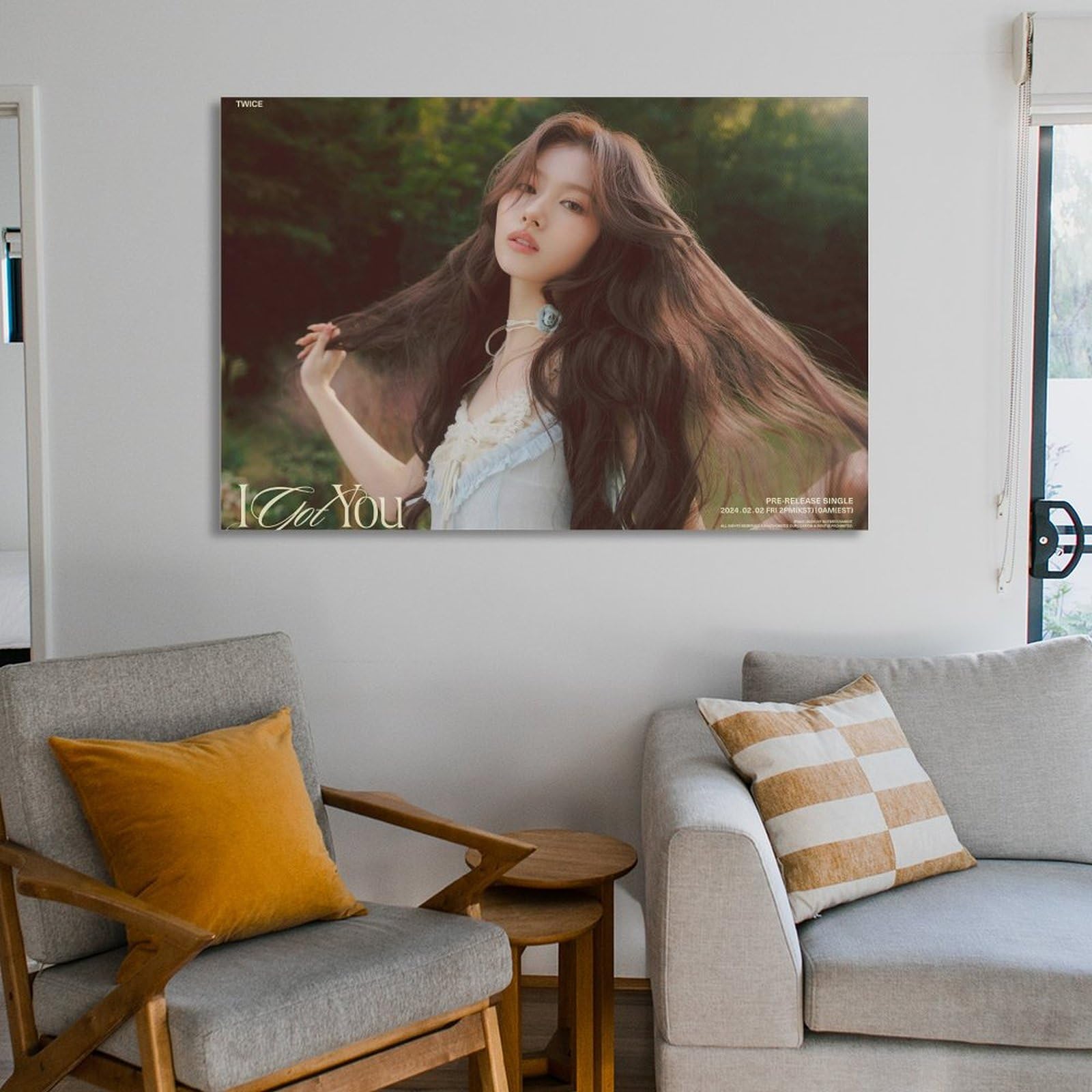 K-pop Artist Poster Twice Sana With YOUth I Got You Ver. 1st