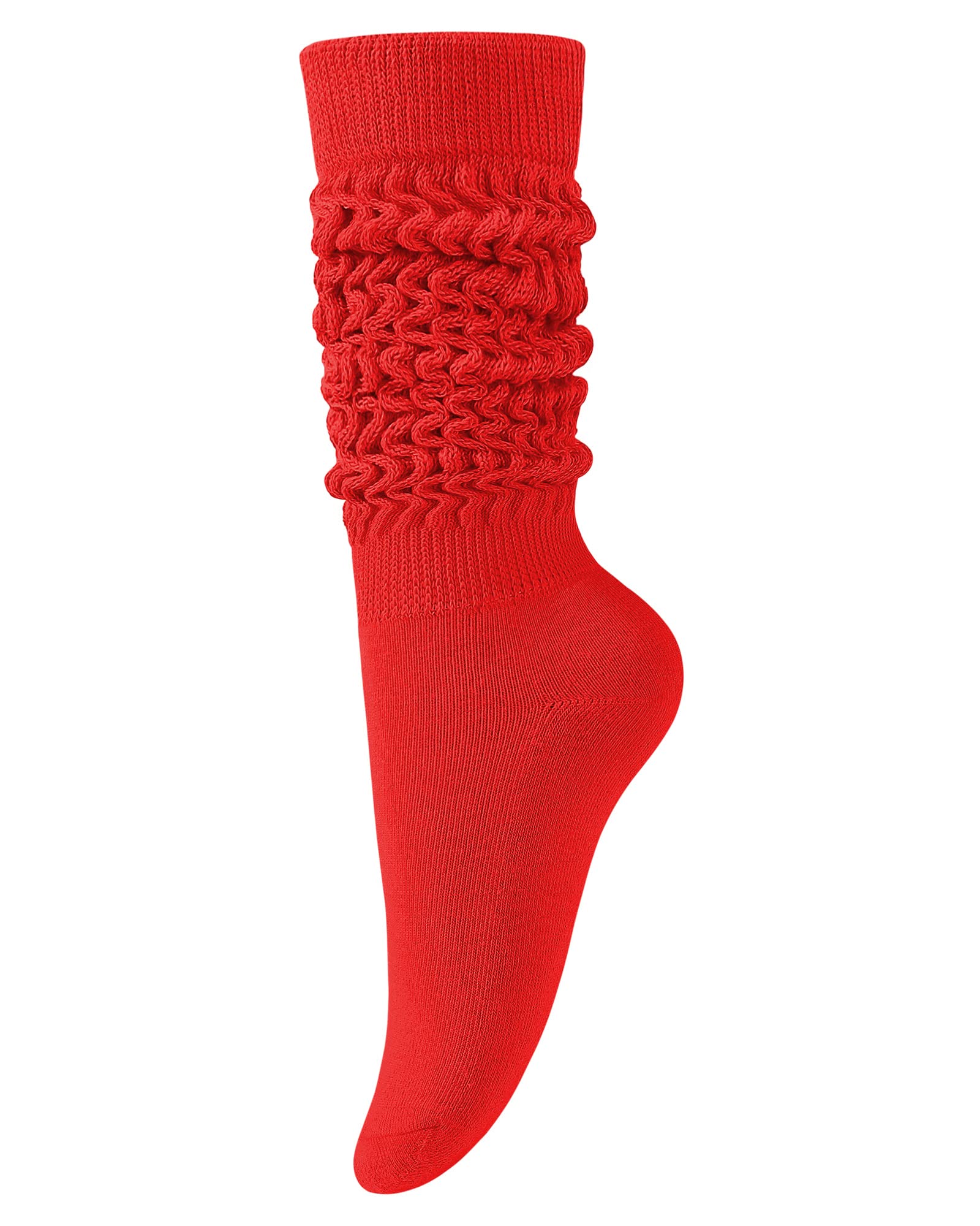 KEREDASlouch Socks Women 1 Pair Knee High Scrunch Boot Socks for Women Size 6-11