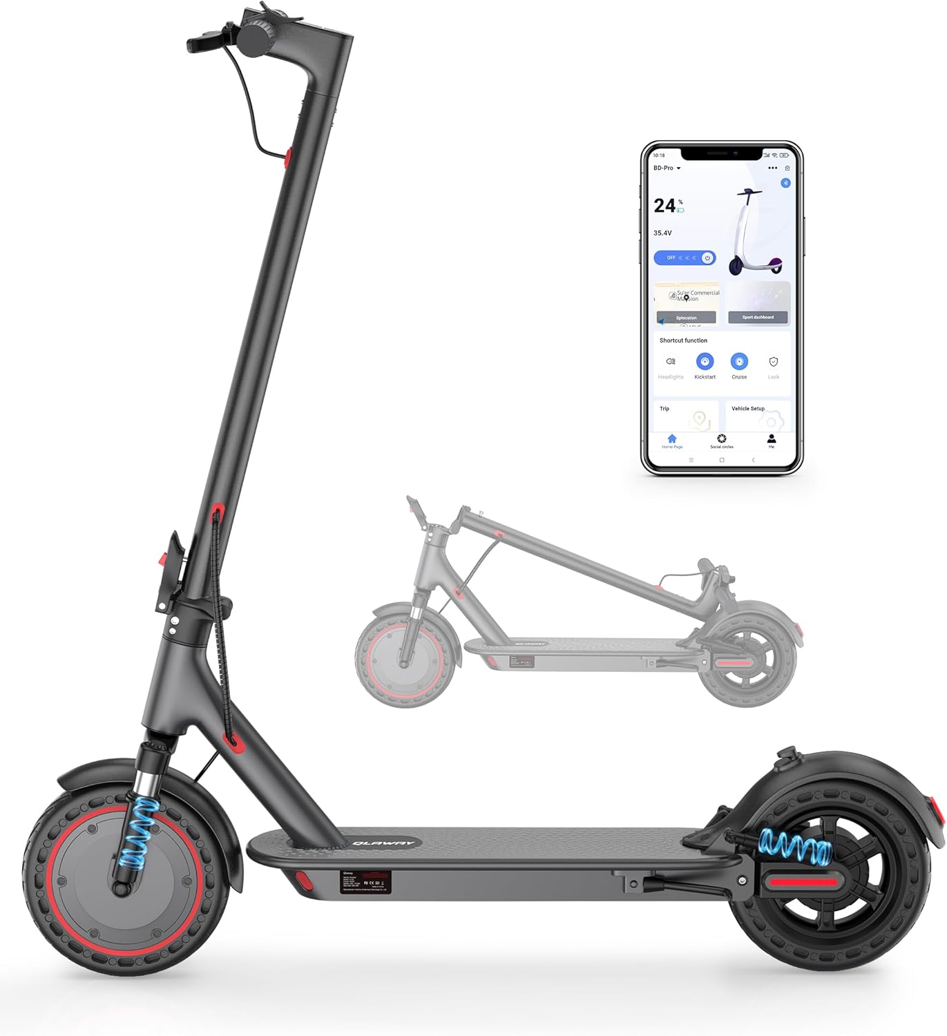 Qlaway 500W Electric Scooter product image