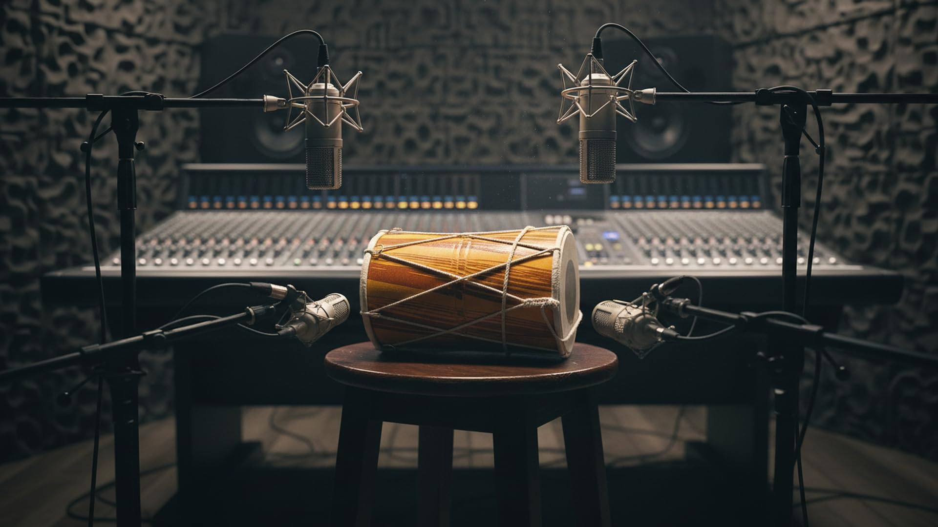 Fatto a mano in legno e pelle classica indiana Folk Tabla Drum Set batteria a percussione a mano Strumenti musicali del mondo Punjabi Dhol Dholak Dholki Divertimento per adulti Compleanno