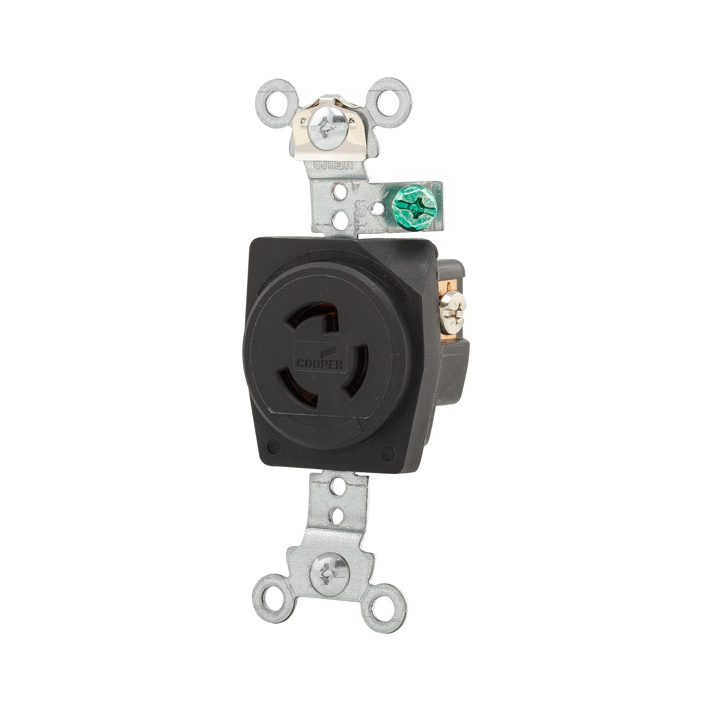 Eaton CWL715R 15 Amp 277V L7-15 Industrial Receptacle - Amazon.com