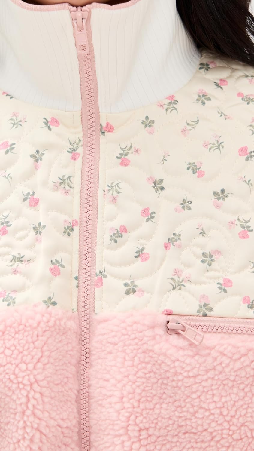 For Love & Lemons Women's Saide Sherpa Jacket - Image 6