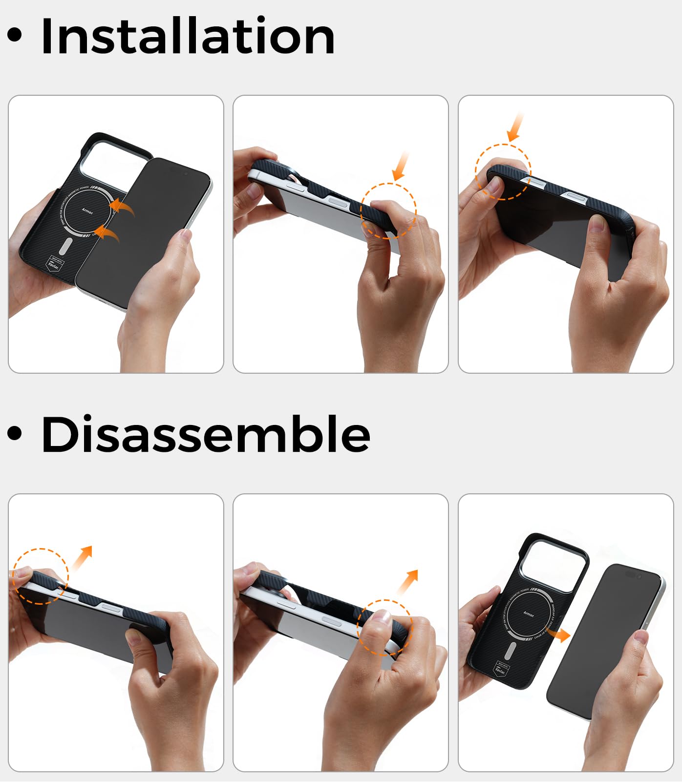 BENKS Ultra cienkie etui do iPhone 17 Pro, wykonane z włókien aramidowych Dupont Kevlar, etui na telefon komórkowy iPhone 17 Pro, odporne na uderzenia, odporne na zarysowania, smukłe etui na telefon
