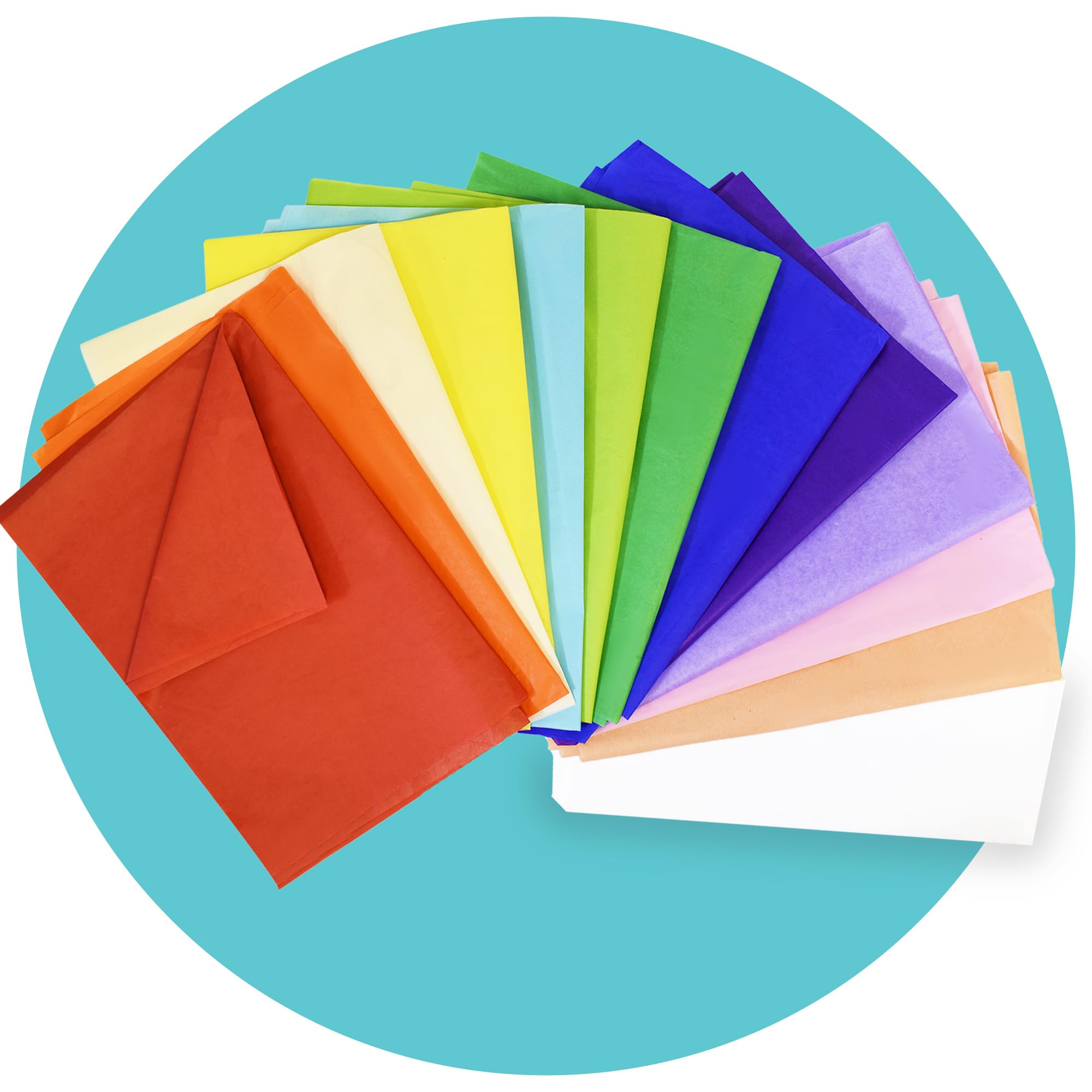 Triplast Acid Free Tissue Paper 500x750mm (20x30 inches) - Non-Toxic & Bleed Resistant Art Tissue Paper Sheets for Packaging, DIY Crafts, Birthday & Easter Gift Wrapping (Royal Blue, 1000 Sheets)