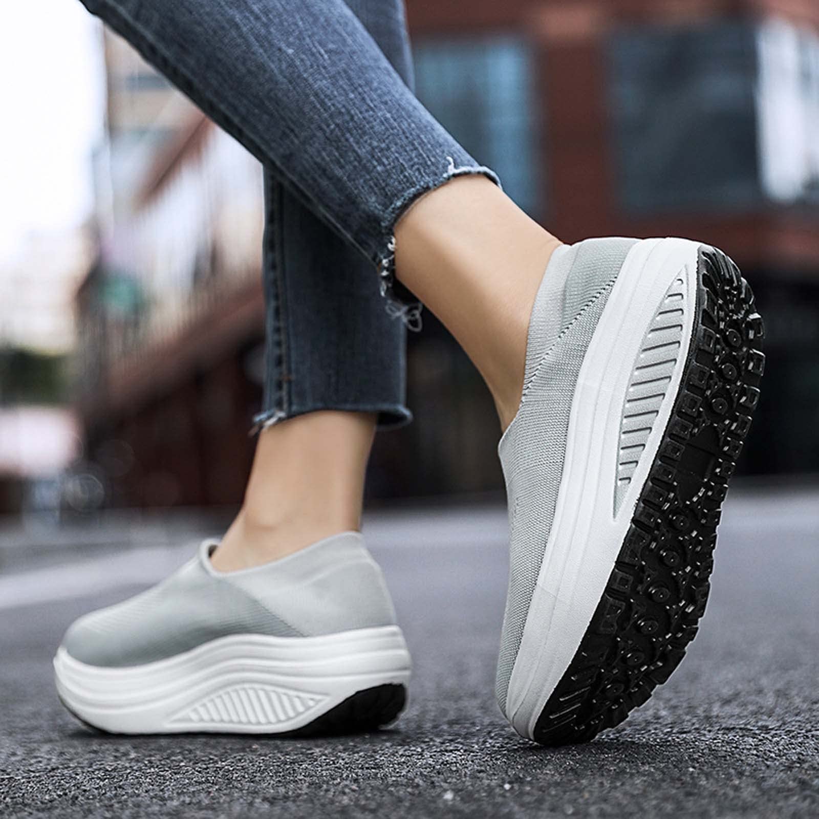 Scarpe Ortopediche Slip-On per Camminata, Sneakers Ortopediche da Donna,  Sandalo Sneaker in Mesh con Piattaforma, Sandali da Passeggio per Diabetici  con Supporto per Arco Ortopedico(Grijs,40 EU) : Amazon.it: Moda