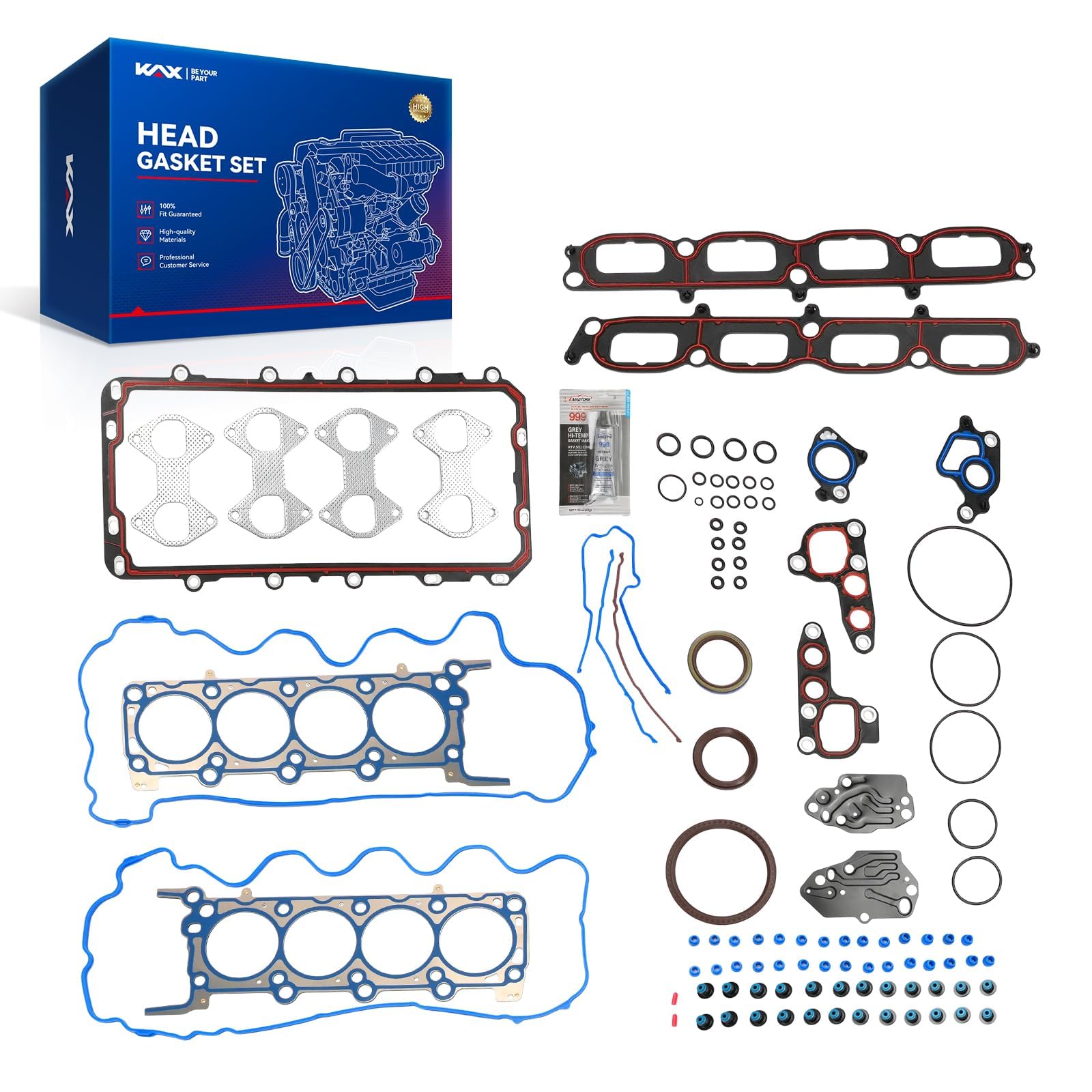 KAX Head Gasket Set Fit for F-150 2004-2006 5.4L, Expedition 2005-2006 5.4L