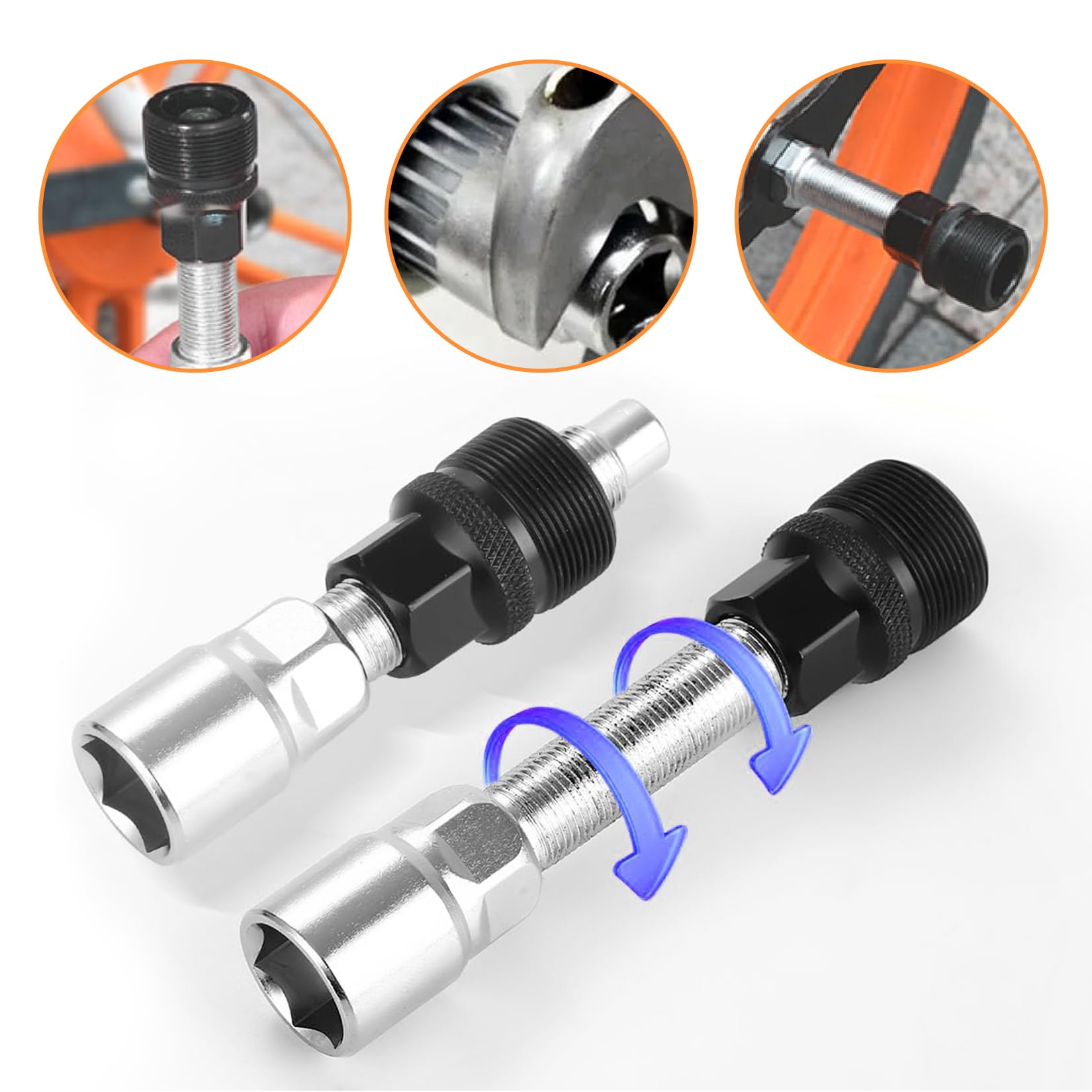 EXTRACTEUR DE MANIVELLE Universel Manivelle Pédalier Pédalier Extracteur 174629276155