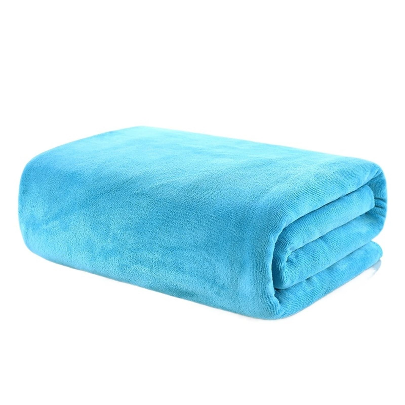 CHTKAGV Soft Microfiber Bath Towel, Quick Dry Absorbent for Bathroom, Sports, Beach, Salon(Lake Blue,35x75cm)