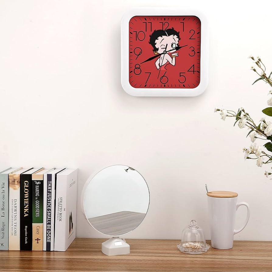 【USA製】Betty Boop ベティブープ　 ウォールクロック　壁掛け時計 71cvD14hxuL._UF350,350_QL50_.jpg