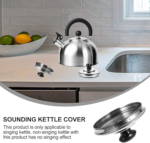 Miniatura 6 de Angoily 1 tapa de olla para hervidor de agua, cubierta de hervidor de agua, cubierta de tetera, tapa de tetera, tapa de tetera, tapa de tetera para