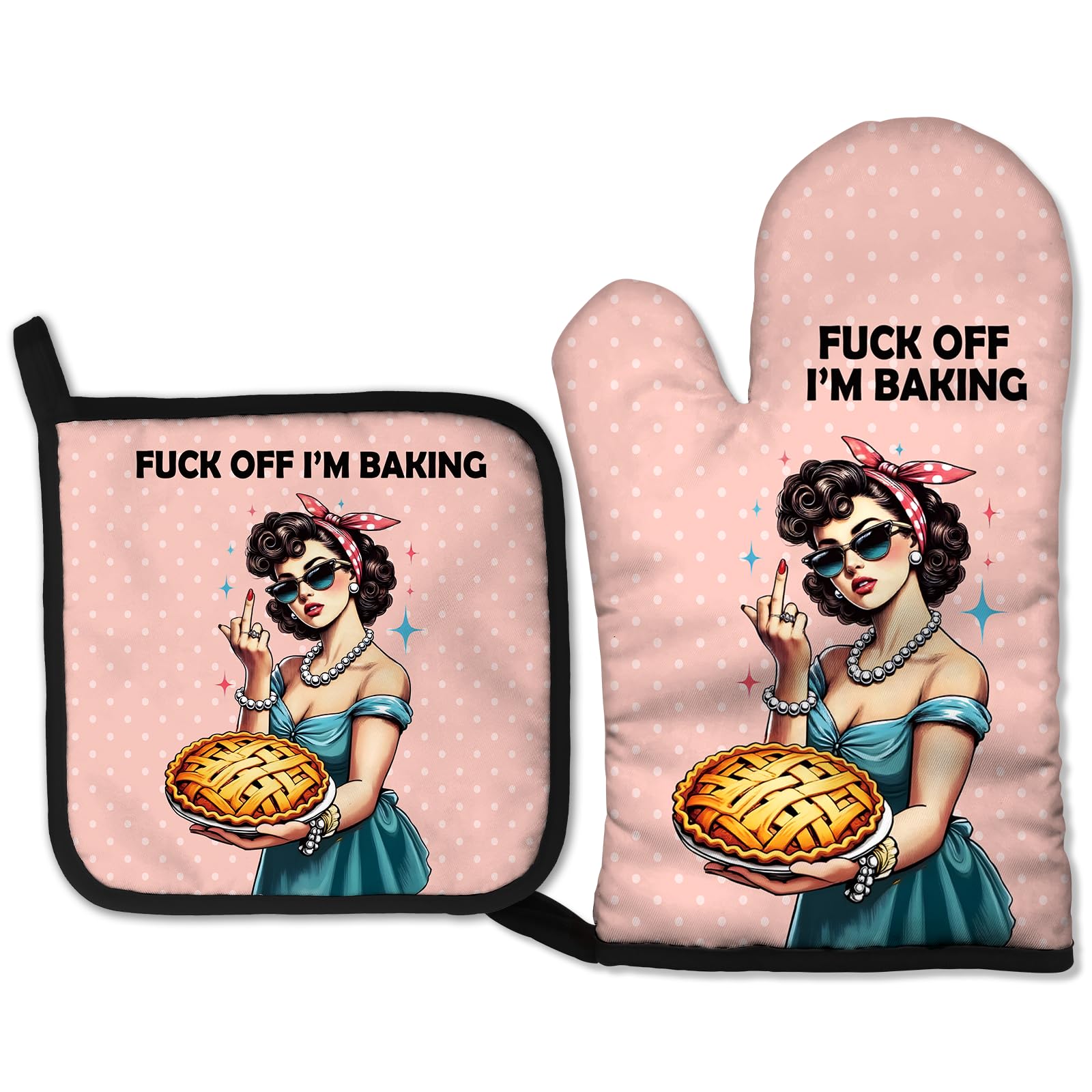 Gants de cuisine cadeau de pendaison de crémaillère humoristique