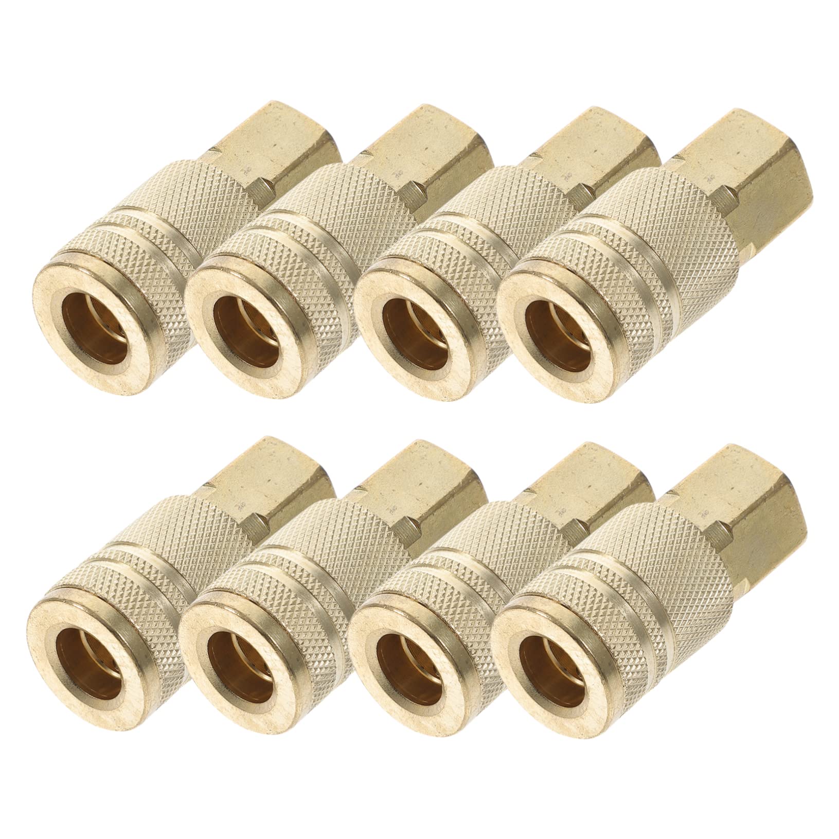 Raccord Rapide Femelle Lot de 10 en Fer Galvanisé 1/4 Pouce