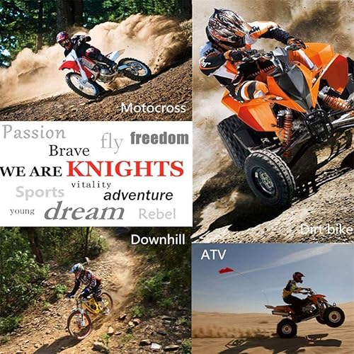 Miniatura 7 de Casco de motocross para adultos jóvenes, motocross, anticolisión, de cara completa, aprobado por DOT, BMX, descenso, todoterreno, casco de bicicleta