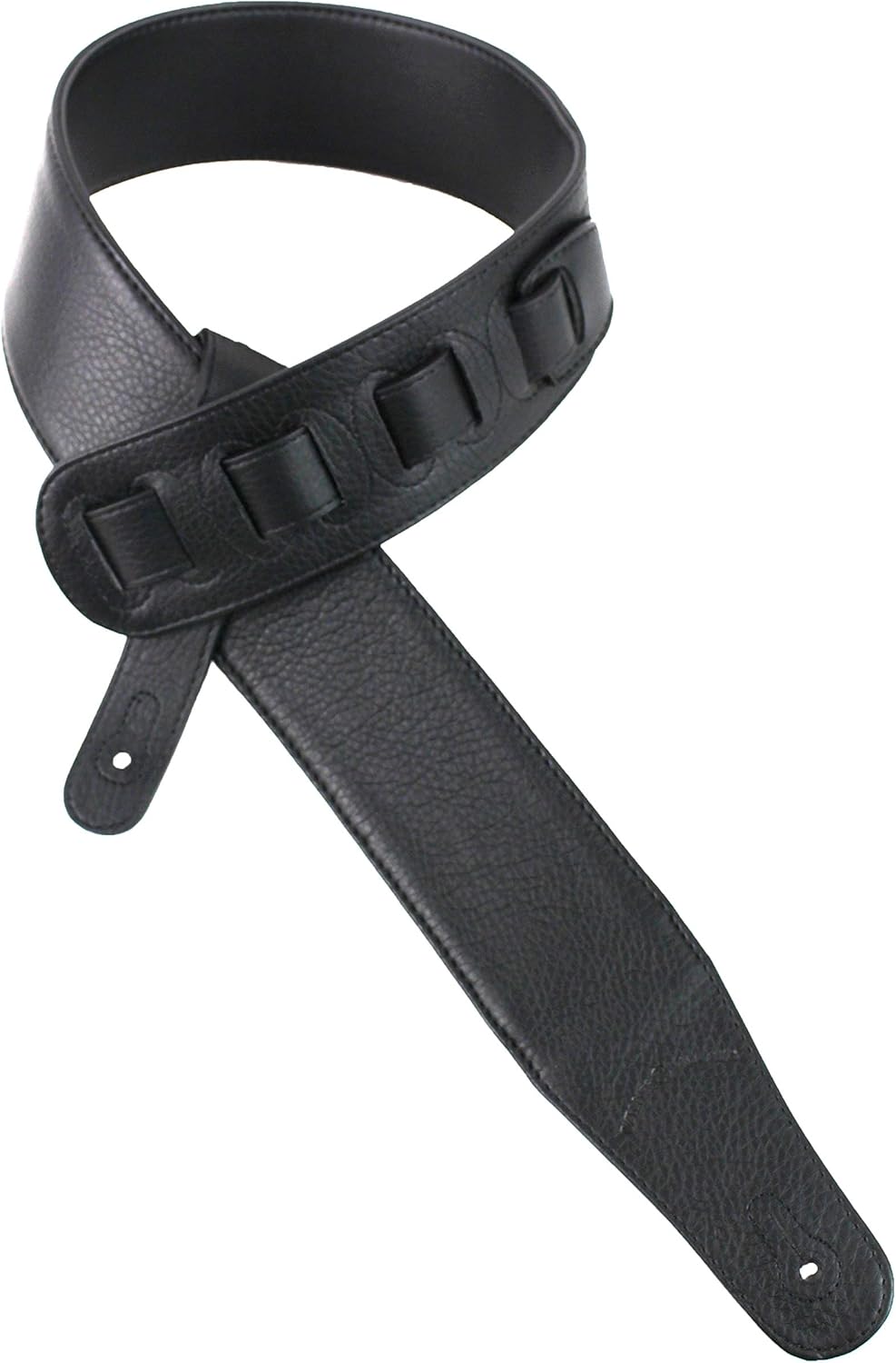 Walker And Williams CVG-DRG Hand Carved Luck Dragon On Black Padded Strap