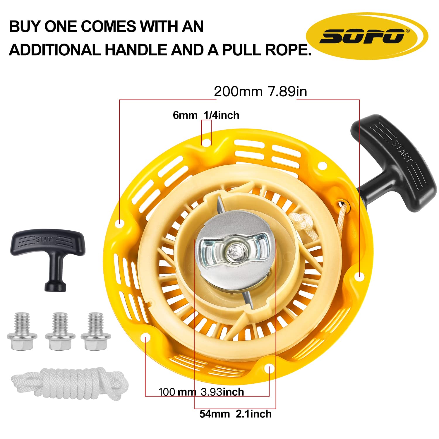 SOFO For Honda GX390 Pull Cord Starter Pull Start