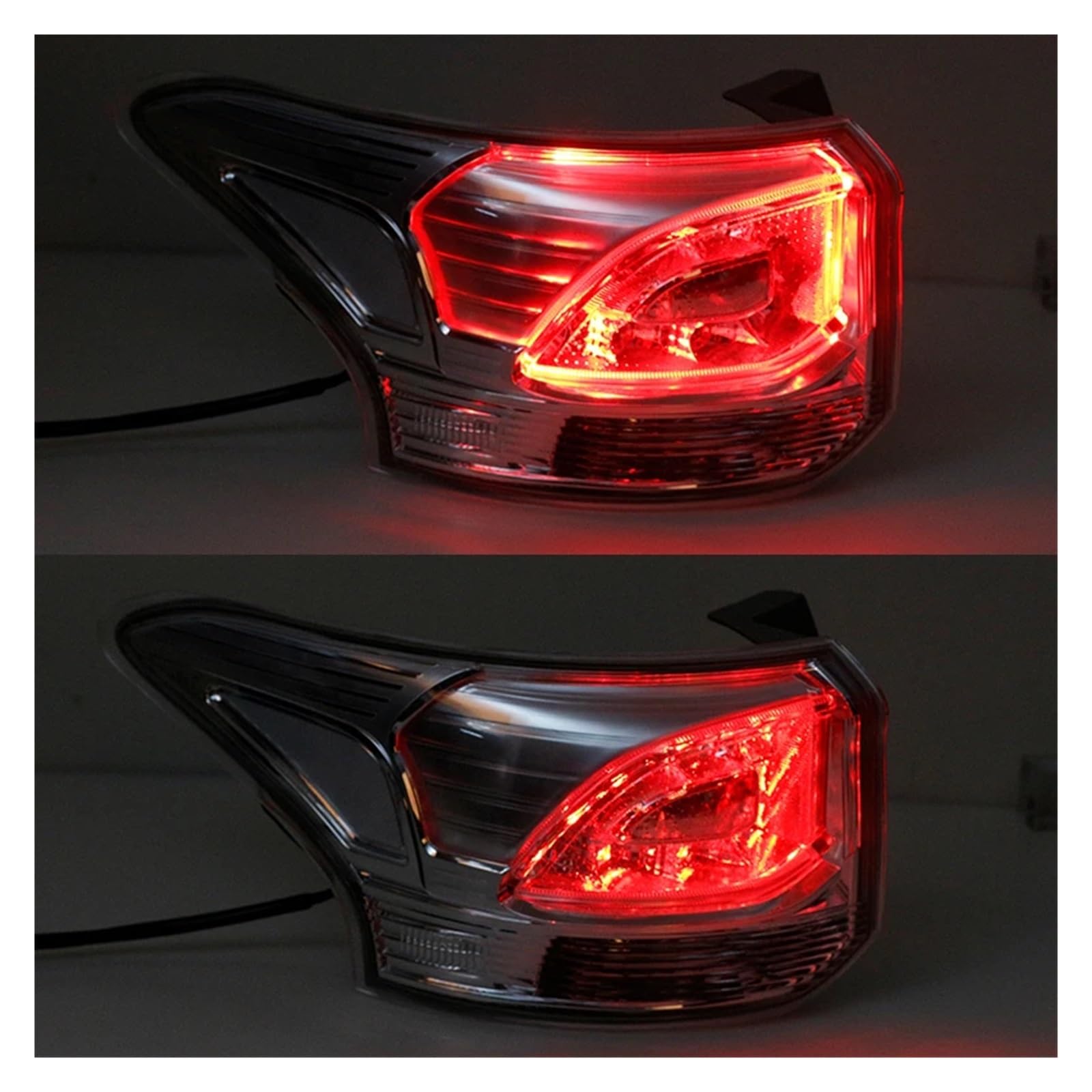 Compatibile con OUTLANDER 2014 2015 Auto LED Fanale posteriore Freno posteriore Paraurti Luce Stop Indicatore di direzione Fendinebbia 8330A790 (Sinistra)(Left)