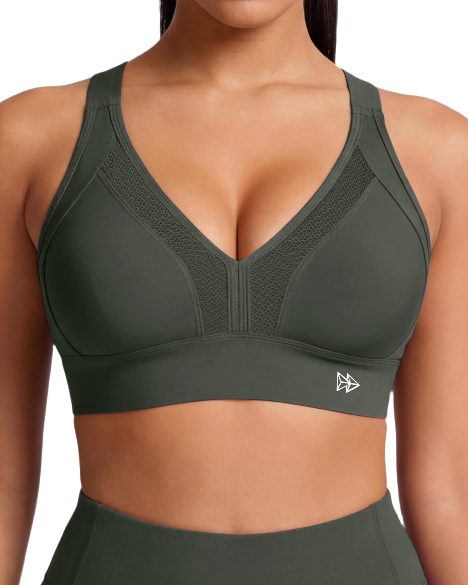 Yvette V-Neck Criss Cross Bra