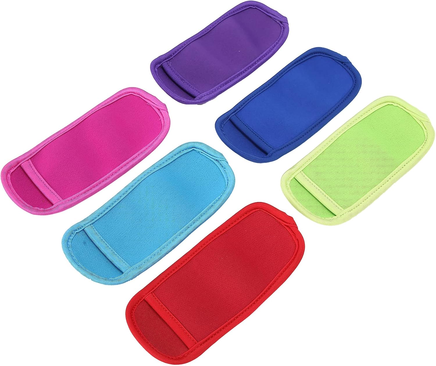 6pcs Portable Ice Candy Bag Ice Sucker Holder Sleeves Accessory Ice Sleeves Antifreezing Sleeves Anti for Party Barbecue