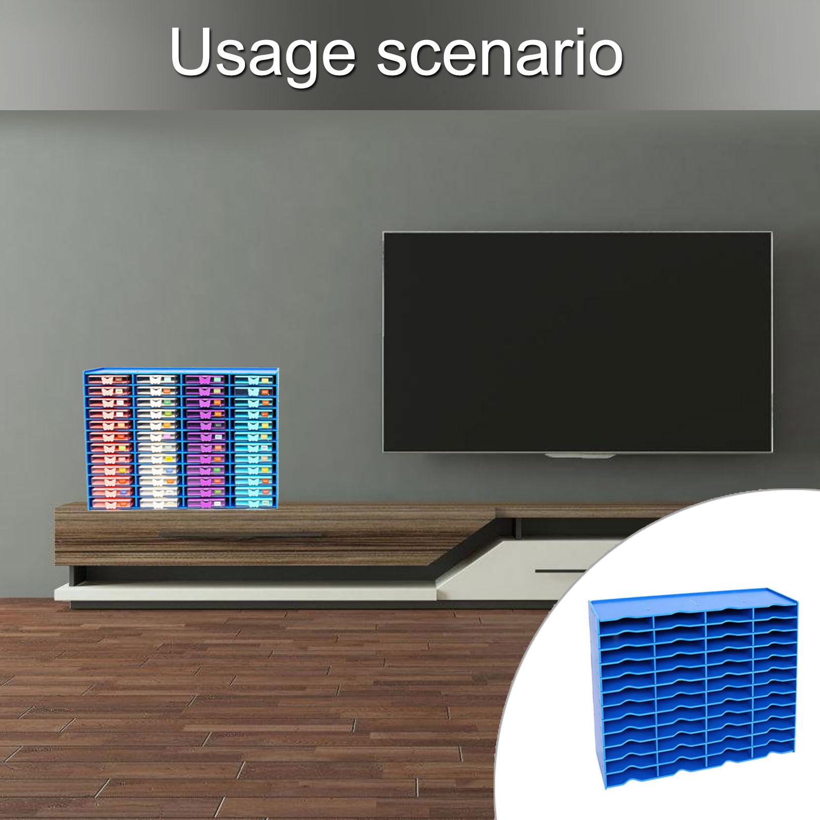 Scatola organizer da scrivania colorata multiuso robusta in PVC per forniture per ufficio