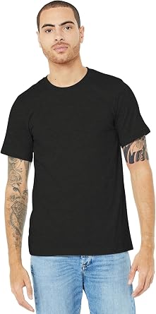 Bella + Canvas Adults Unisex Heather CVC T-Shirt