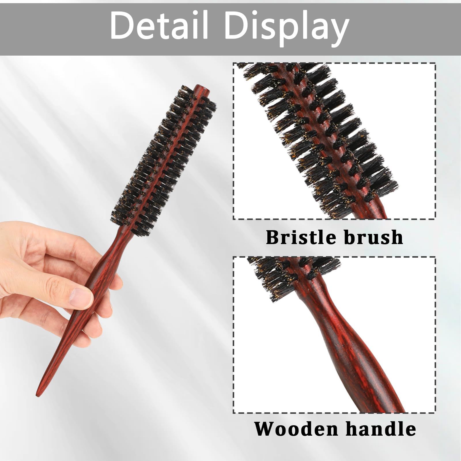 Small Round Hair Brush - Image 3