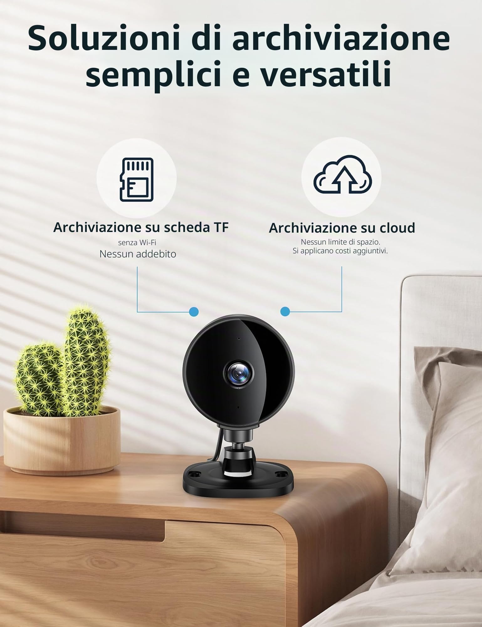 Surfola Telecamera Wi-Fi Interno — immagine 11 di 16
