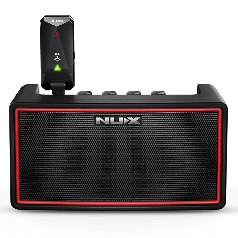 NUX MIGHTY AIR　ギター　ベース　アンプ　Bluetooth Amazon.com: NUX Mighty Air Wireless Stereo Modelling Guitar