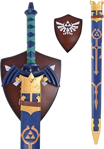 Miniatura 4 de Legend of Zelda Link Master - Espada réplica de metal de 43 pulgadas, adecuada para la colección de amantes del cosplay, no afilada