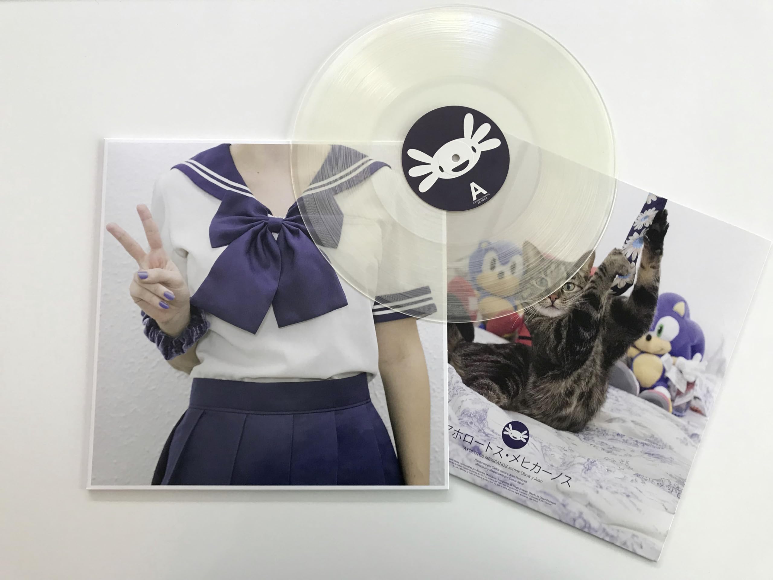 AXOLOTES MEXICANOS - Salu2 - Vinyl (clear vinyl LP + MP3 download code)