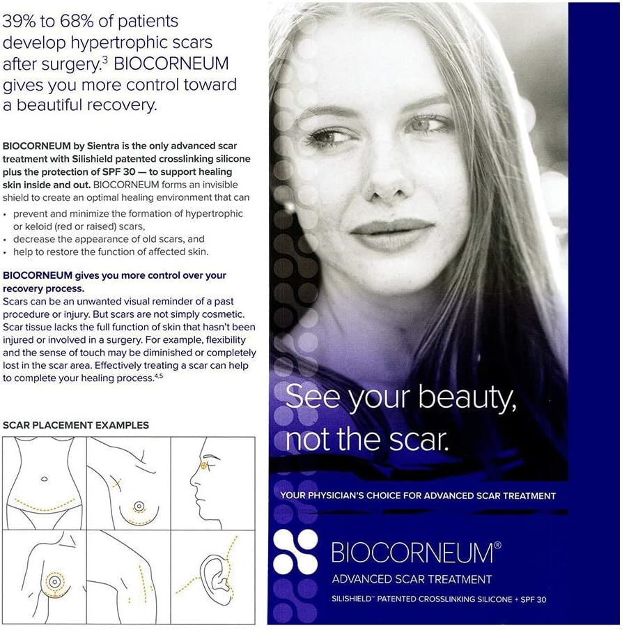 bioCorneum Plus SPF 30 Advanced Scar Supervision (Size 20g) : Beauty & Personal Care