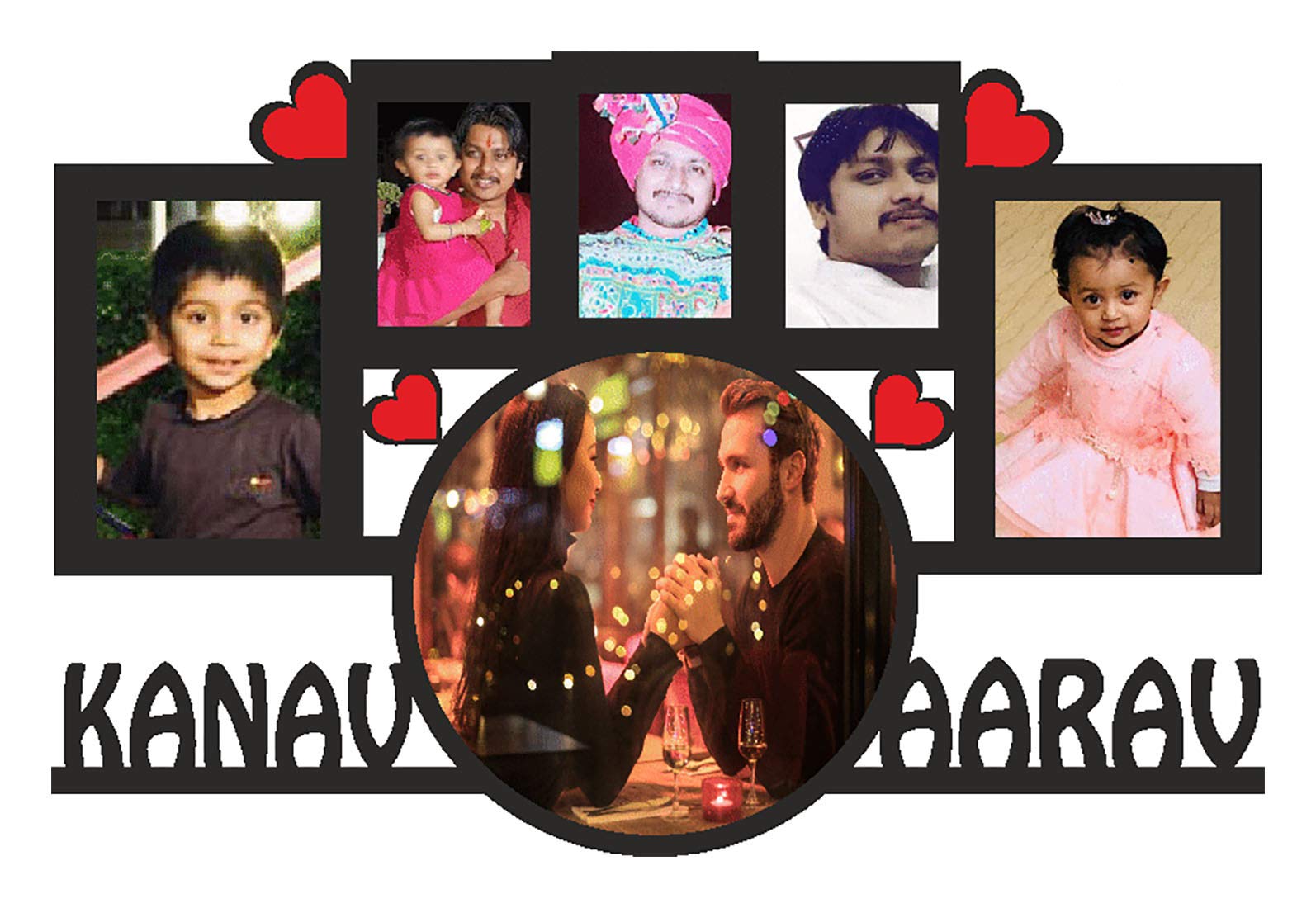 Treecase Personalised Wooden Photo Frame (20 x 30 cm)