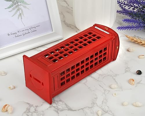 Miniatura 7 de DS. DISTINCTIVE STYLE Retro Home Decor London Souvenirs - Alcancía británica de 7 pulgadas para cabina telefónica