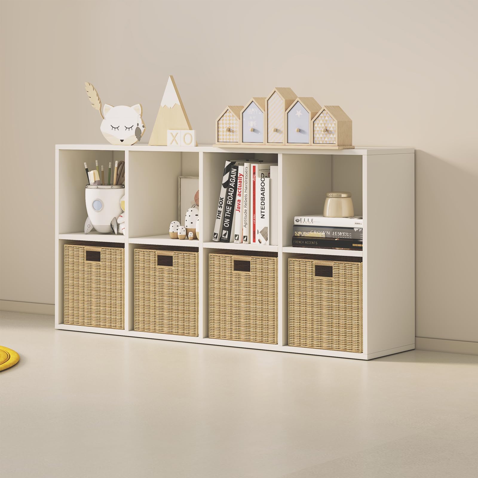 Amazon.com: Wood Cube Storage Organizer Closet Cabinet for Living