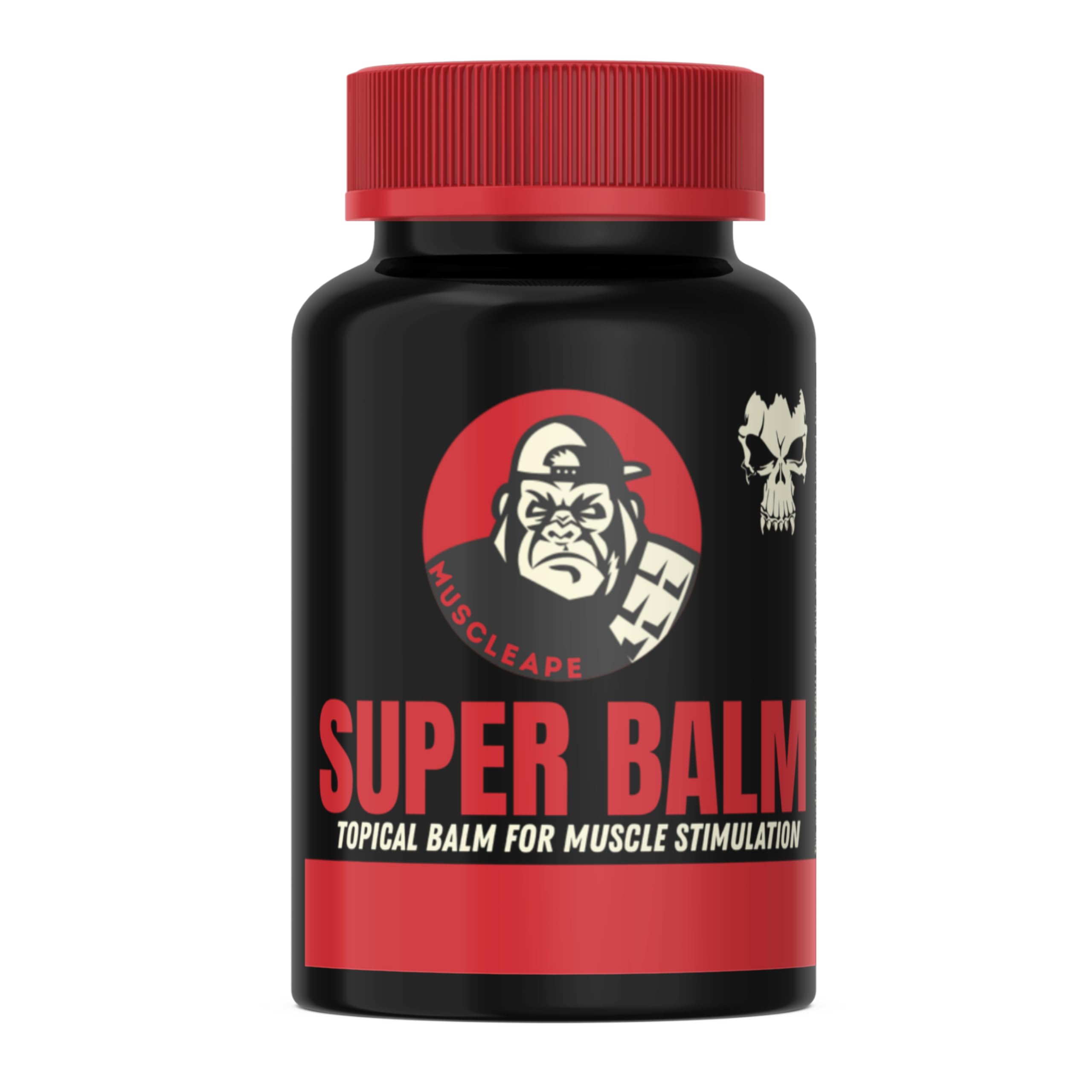 Super Balm for Rapid Muscle Warm Up Before Workout | Topical Heating Ointment for Athletes, Gym, Bodybuilding, Powerlifting & Sports | Pre Workout Muscle Stimulation Tech-image-31