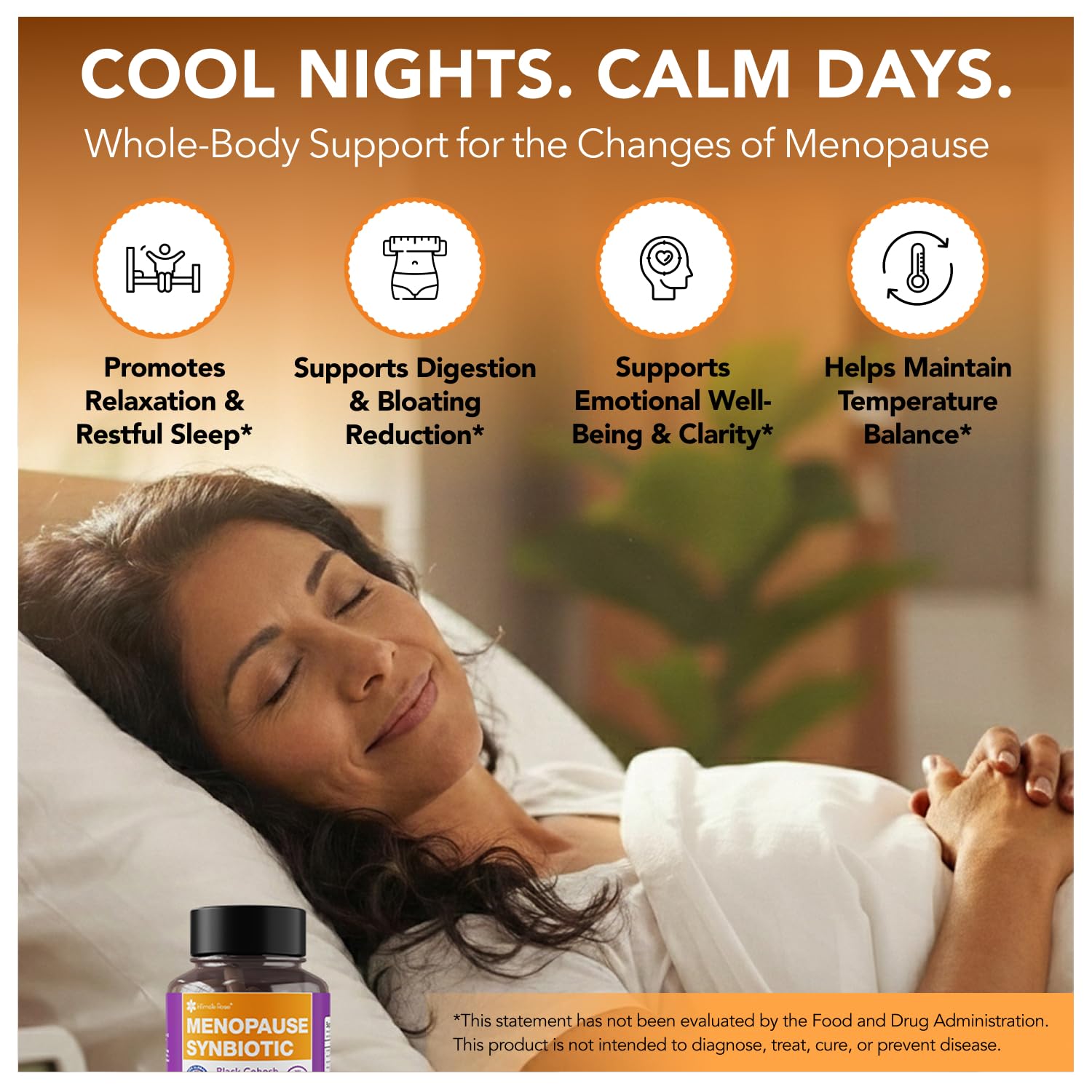 Menopause Support with Black Cohosh - Max Absorption Synbiotic Formula — Amazon image 6