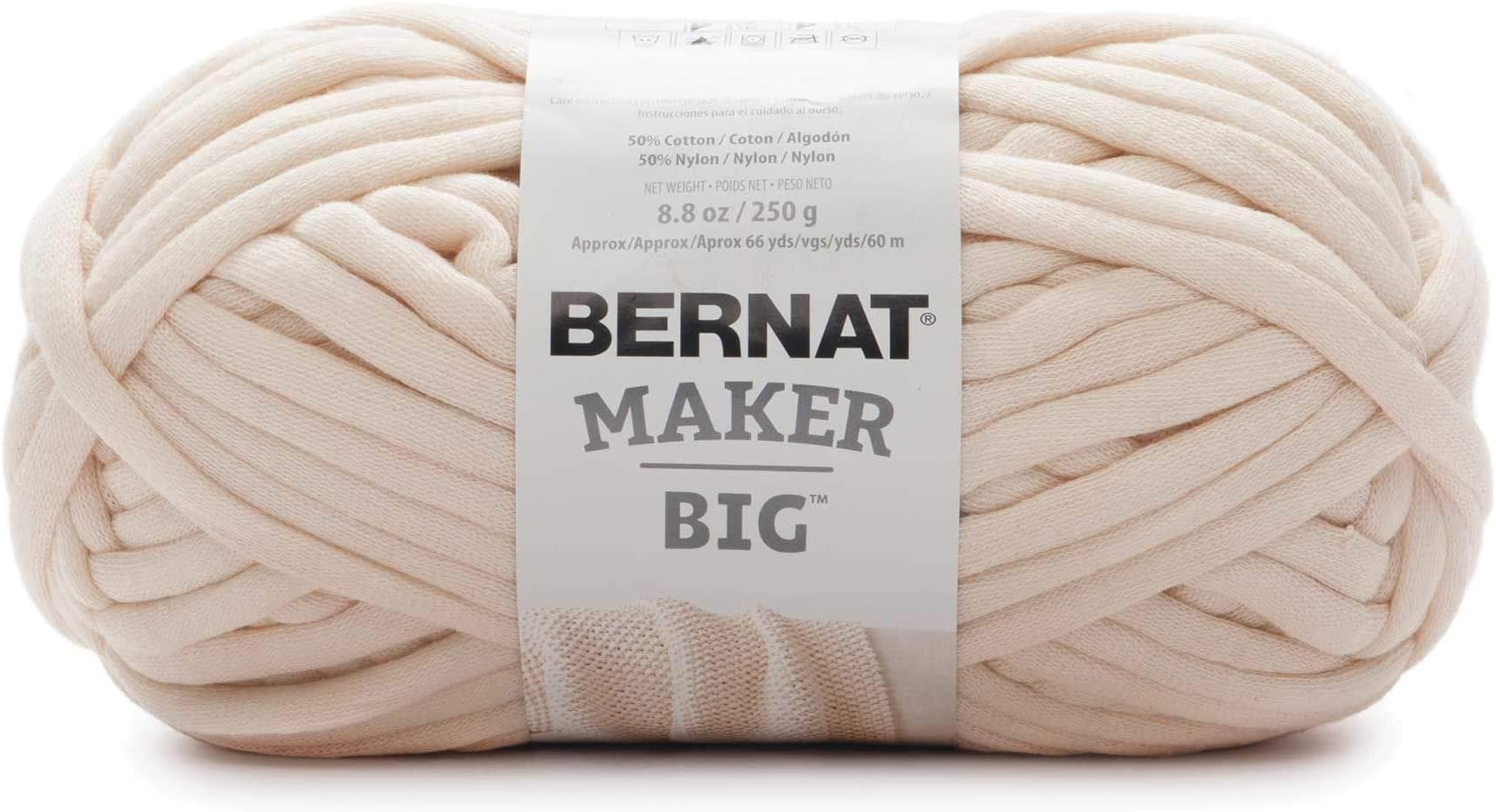 BERNAT Maker Big Yarn, Ivory