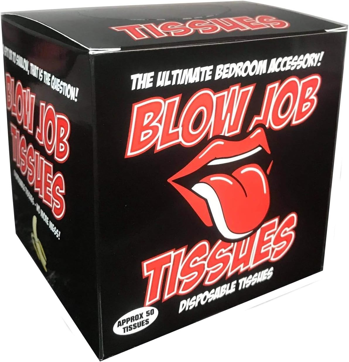 Blow Job Tissues - Funny Valentines Gifts for Men Him Novelty Joke ...