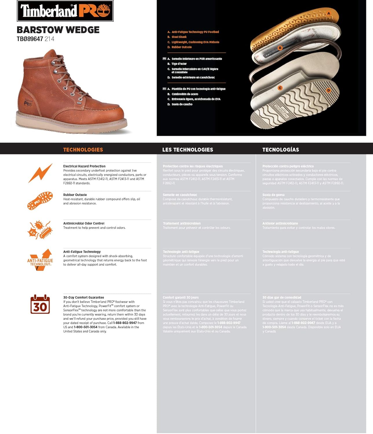 timberland pro wedge